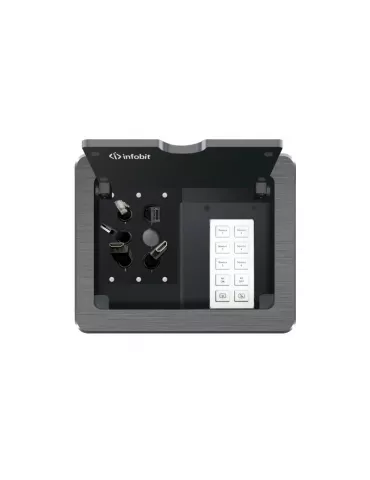 INFOBIT CTRLK10TB Control keyboard Table-top box 10 programmable buttons Infobit iControl K10-TB INFOBIT INFCTRLK10TB | MusicG