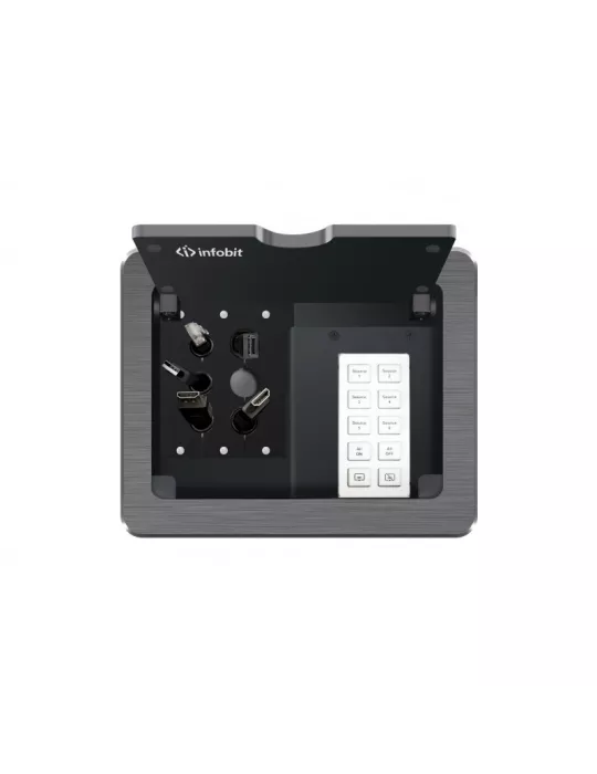 INFOBIT CTRLK10TB Control keyboard Table-top box 10 programmable buttons Infobit iControl K10-TB INFOBIT INFCTRLK10TB | MusicG