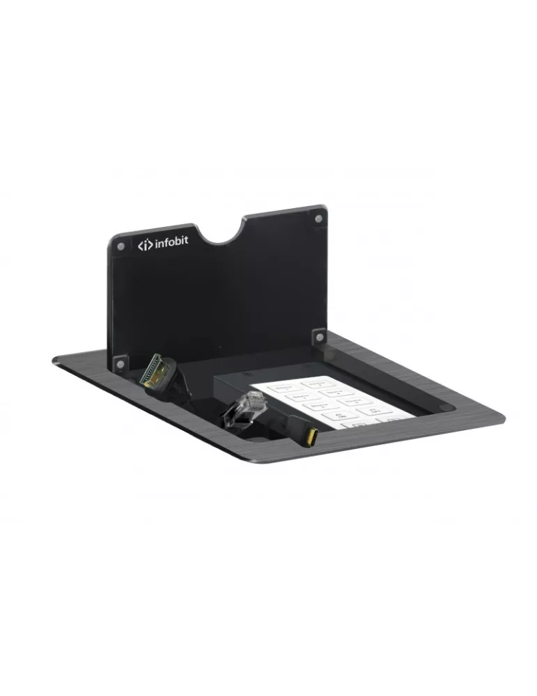INFOBIT CTRLK10TB Control keyboard Table-top box 10 programmable buttons Infobit iControl K10-TB INFOBIT INFCTRLK10TB | MusicG