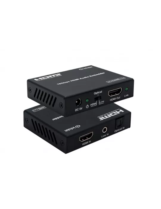 INFOBIT ITRANSAE01 Infobit iTrans AE01- SPDIF oder Analoger Audio Integrator zu HDMI 4K60 INFOBIT INFITRANSAE01 | MusicGoodDea