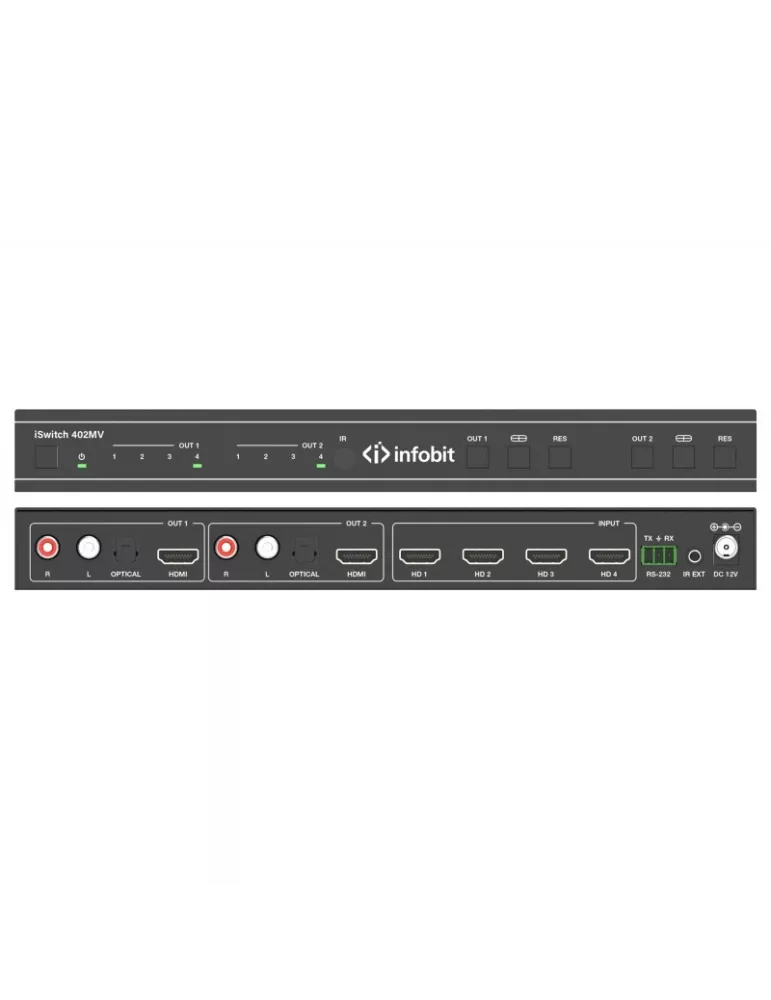 INFOBIT ISWITCH402MV Switch HDMI multiviewer Infobit iSwitch 402MV