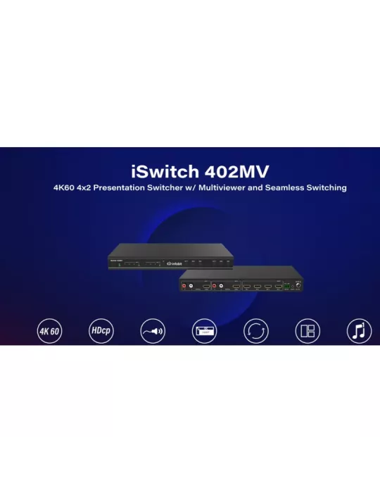 INFOBIT ISWITCH402MV Switch HDMI multiviewer Infobit iSwitch 402MV