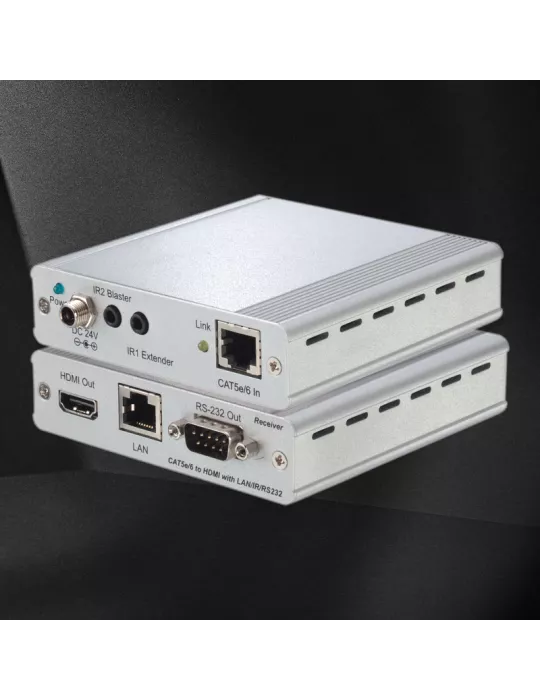 LINDY 38218  C6-100m Premium PoE receiver for HDMI extender (amplifier) with HDBaseT technology LINDY LIN38218 | MusicGoodDeal
