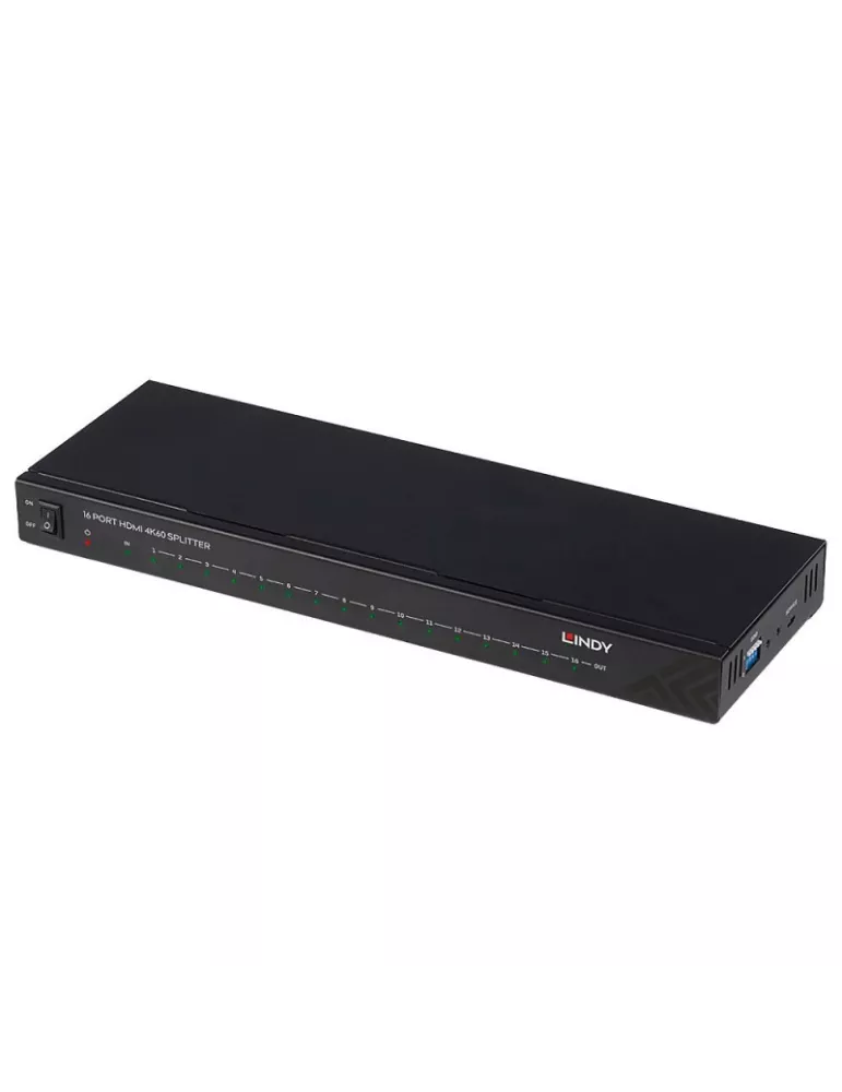 LINDY 38239 Lindy  Splitter HDMI 4K60 16 ports