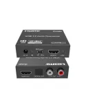 INFOBIT ITRANSAD02 4K60 HDMI audio extractor in Analog and SPDIF downmix - Infobit iTrans AD02 INFOBIT INFITRANSAD02 | MusicGo