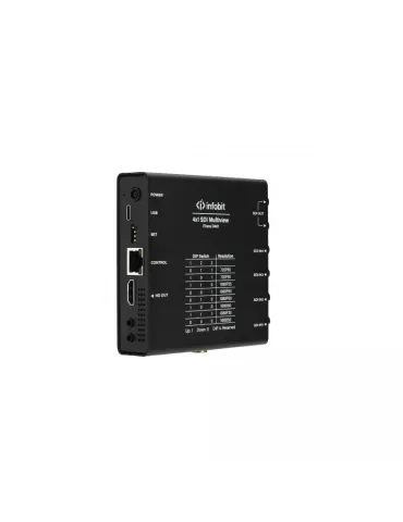 INFOBIT iTRANSD401 Switch Multiviewer 4X1 3G-SDI  iTrans D401 avec commutation fluide 2