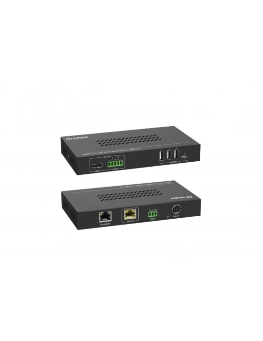 INFOBIT ISWITCH201K Kit Switcher 2x1 HDMI 18Gbps   USB-C   KVM Infobit iSwitch 201K compatible with camera and USB speaker mic