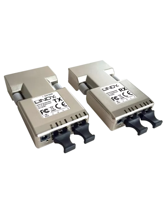 LINDY 38301 Lindy  Kit extender DVI-D Single Link sur fibre optique 500m