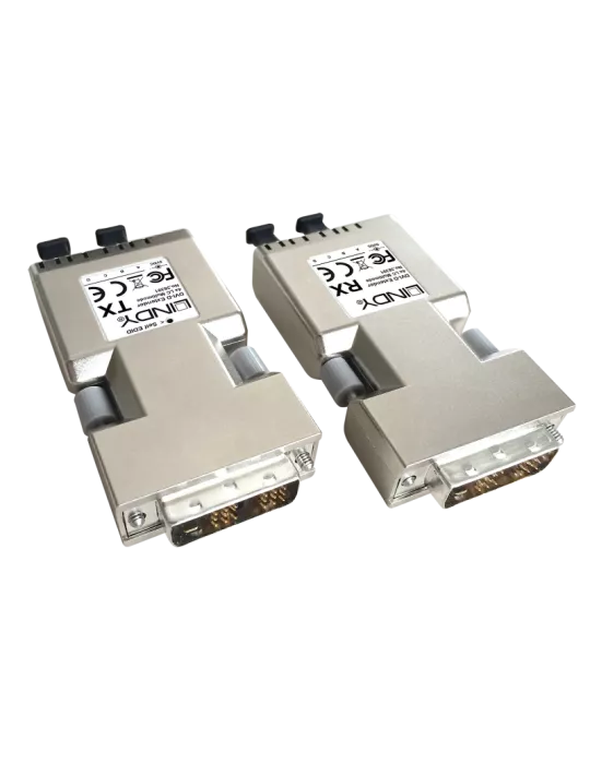 LINDY 38301 Lindy Kit extender DVI-D Single Link over fiber optic 500m LINDY LIN38301 | MusicGoodDeal