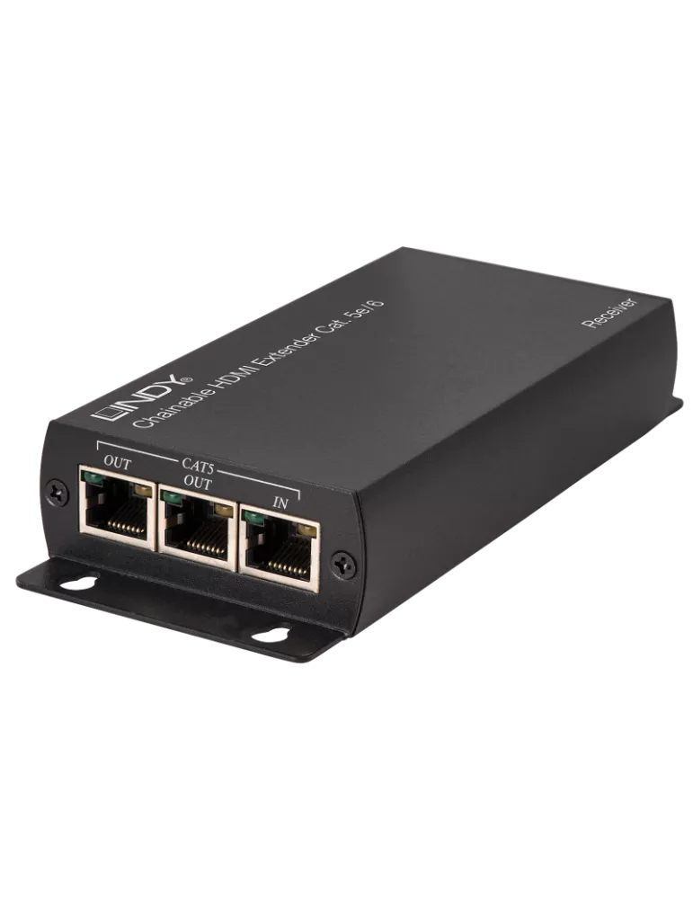 LINDY 38141  HDMI chainable Cat.6 extender (amplifier) - Receiver unit LINDY LIN38141 | MusicGoodDeal