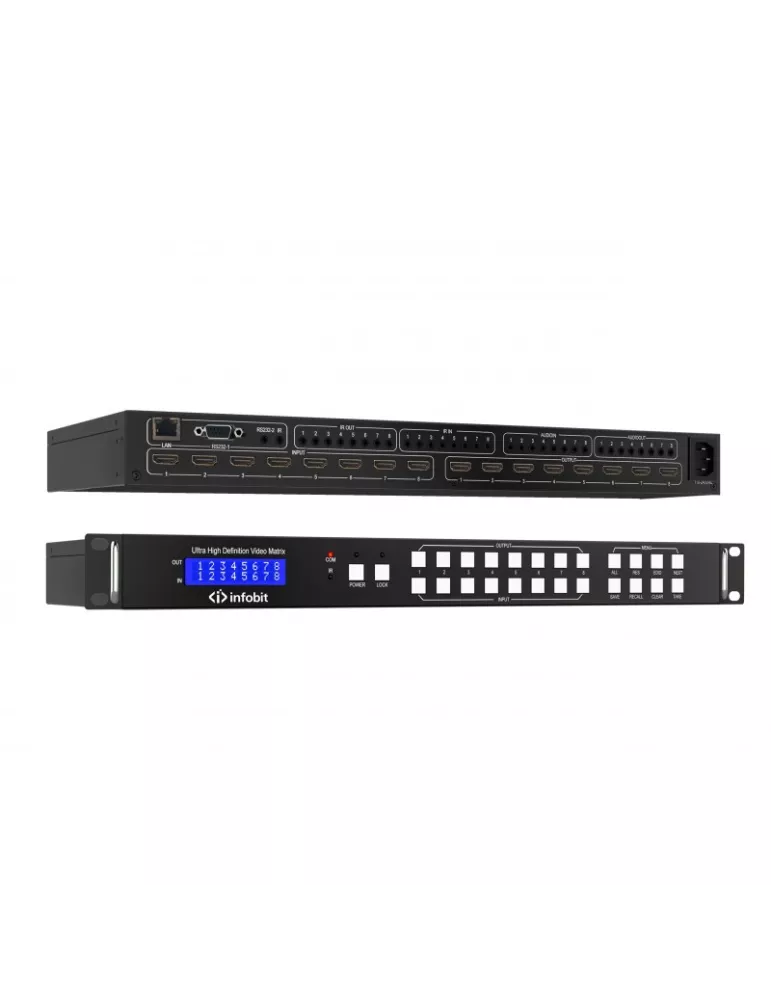 INFOBIT IMATRIXH88HAW Infobit-Matrix mit Videowand - iMatrix H88HAW INFOBIT INFIMATRIXH88HAW | MusicGoodDeal