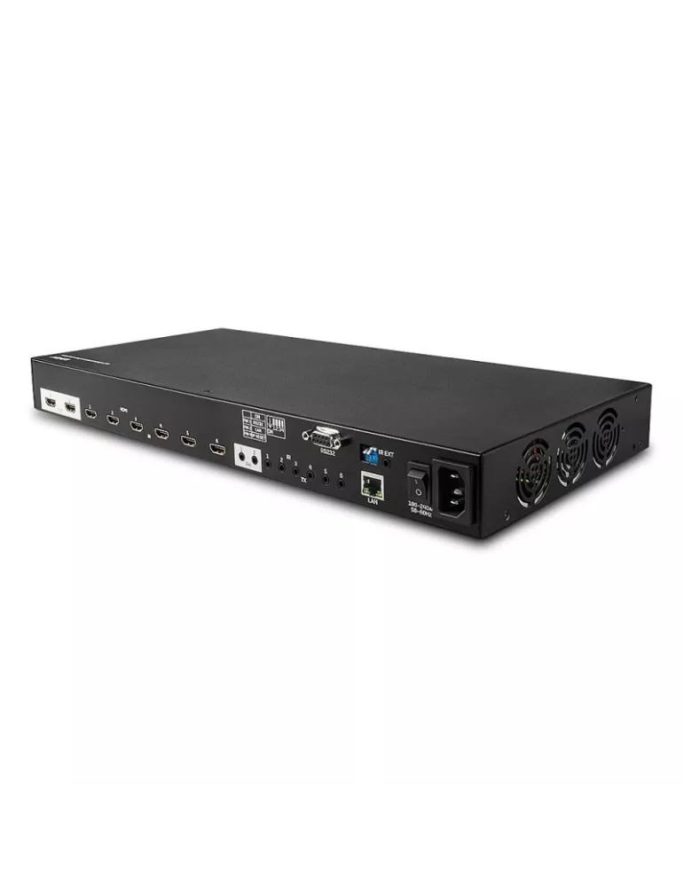 LINDY 38162   Matrix Switch HDMI 2.0 6x2 18G LINDY LIN38162 | MusicGoodDeal