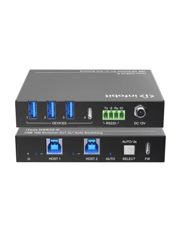 INFOBIT iTRANSUSB32S USB Switcher Infobit iTrans USB32-S INFOBIT INFiTRANSUSB32S | MusicGoodDeal