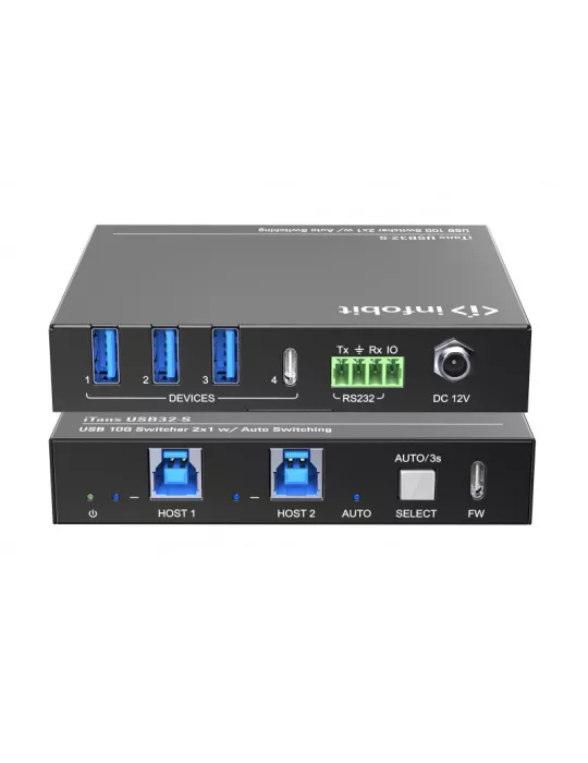 INFOBIT iTRANSUSB32S Conmutador USB Infobit iTrans USB32-S INFOBIT INFiTRANSUSB32S | MusicGoodDeal