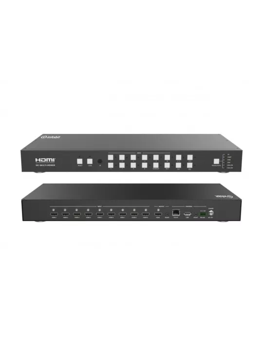 INFOBIT ISWITCH901 Switch multiview 9x1 HDMI 4K30 Infobit iSwitch 901 INFOBIT INFISWITCH901 | MusicGoodDeal