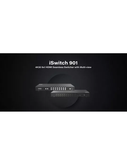 INFOBIT ISWITCH901 Switch multiview 9x1 HDMI 4K30 Infobit iSwitch 901
