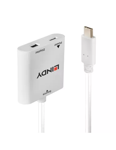 LINDY 43246 Conversor Lindy USB 3.1 tipo C a MiniDP con Power Delivery LINDY LIN43246 | MusicGoodDeal