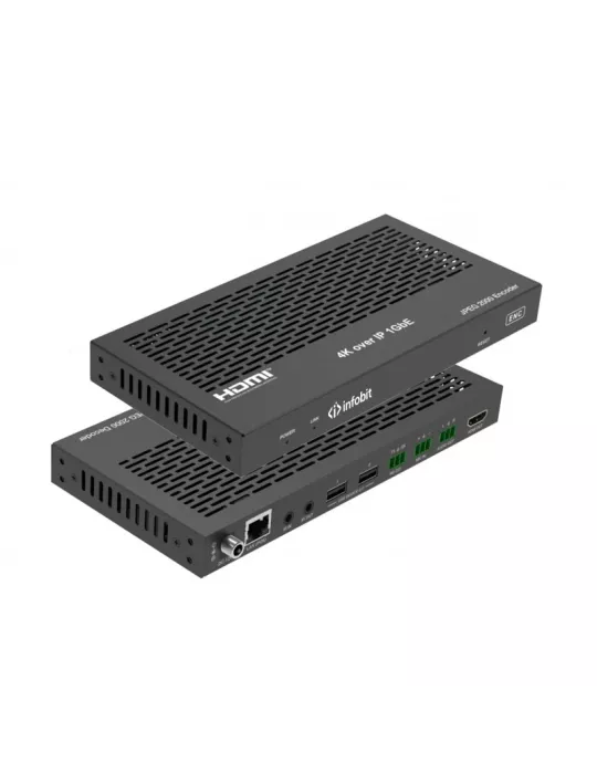 INFOBIT ISWITCH2000C iSwitch 2000C - HDMI 4K JPEG 2000 AV noeux de Control sur IP