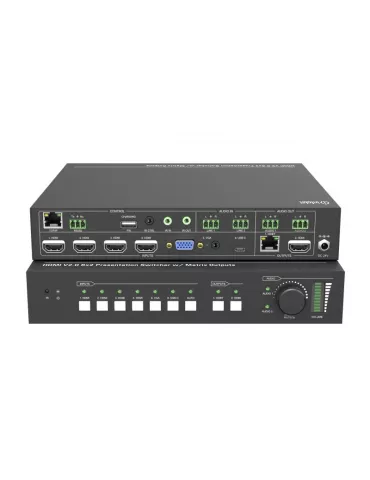 INFOBIT ISWITCH602 Matrix SwitcherHDMI   Extender HDBT 6x2 4K60 Infobit iSwitch 602 compatible HDMI V2.0   HDCP 2.2 INFOBIT IN 2