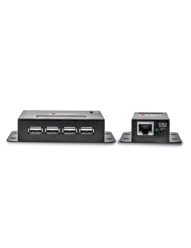 LINDY 42681 Lindy Extender 4-Port USB 2.0 Cat.6 50m LINDY LIN42681 | MusicGoodDeal