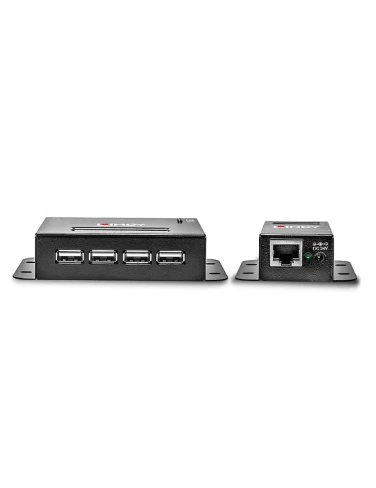 LINDY 42681 Extensor Lindy 4 puertos USB 2.0 Cat.6 50m LINDY LIN42681 | MusicGoodDeal