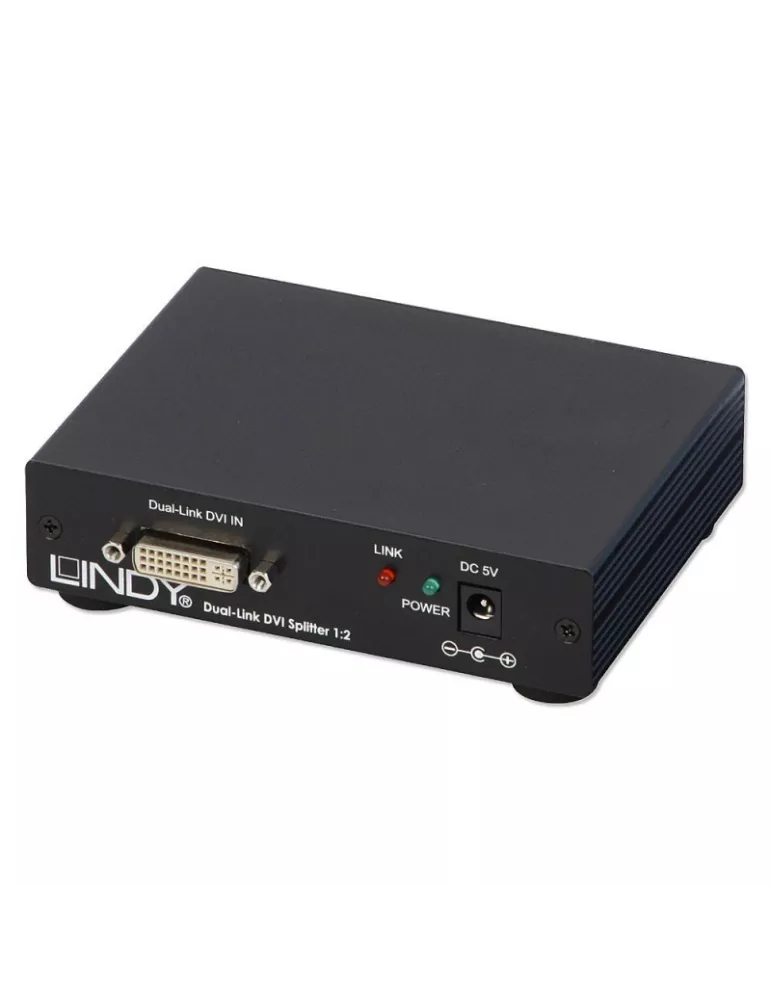 LINDY 38107  Dual Link DVI splitter 1 input 2 outputs LINDY LIN38107 | MusicGoodDeal