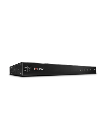 LINDY 38117  Divisor y transmisor HDBaseT HDMI e IR de 8 puertos y 100 m C6 LINDY LIN38117 | MusicGoodDeal