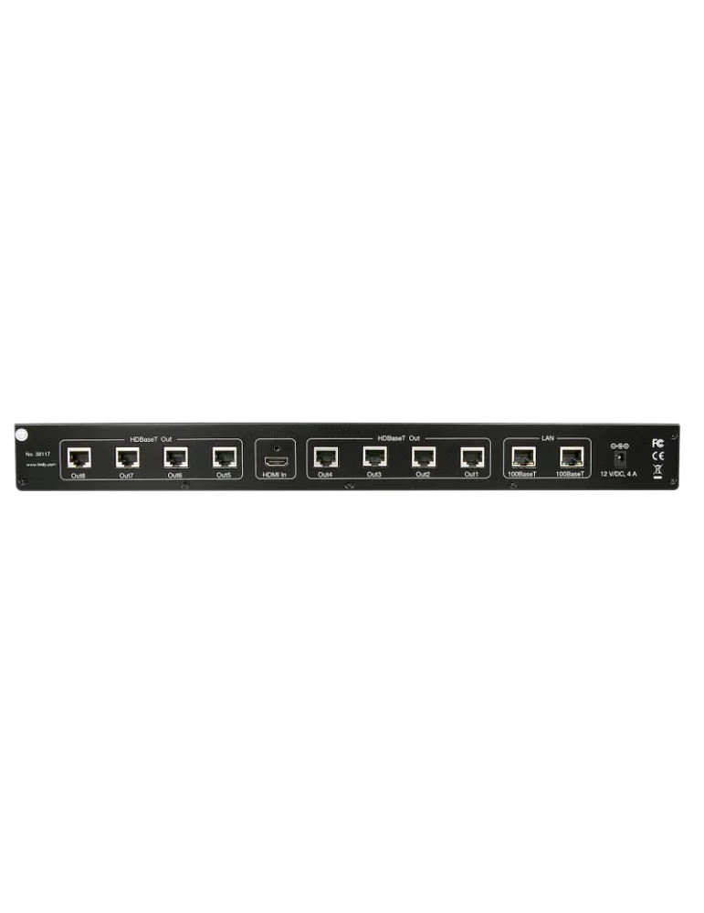 LINDY 38117  C6 HDBaseT HDMI   IR 8-port 100m splitter   transmitter LINDY LIN38117 | MusicGoodDeal