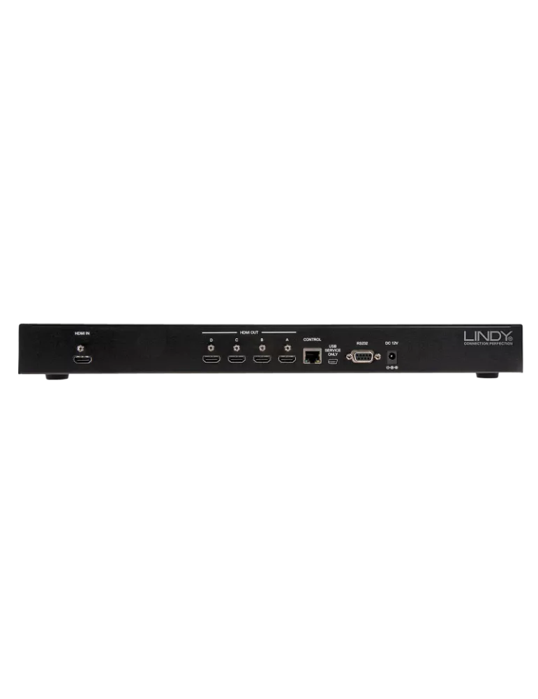 LINDY 38134  4-port HDMI wall scaler LINDY LIN38134 | MusicGoodDeal