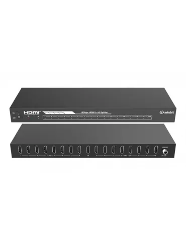INFOBIT ISWITCH1016 Divisor 1x16 HDMI 4K60 Infobit - iSwitch 1016 INFOBIT INFISWITCH1016 | MusicGoodDeal
