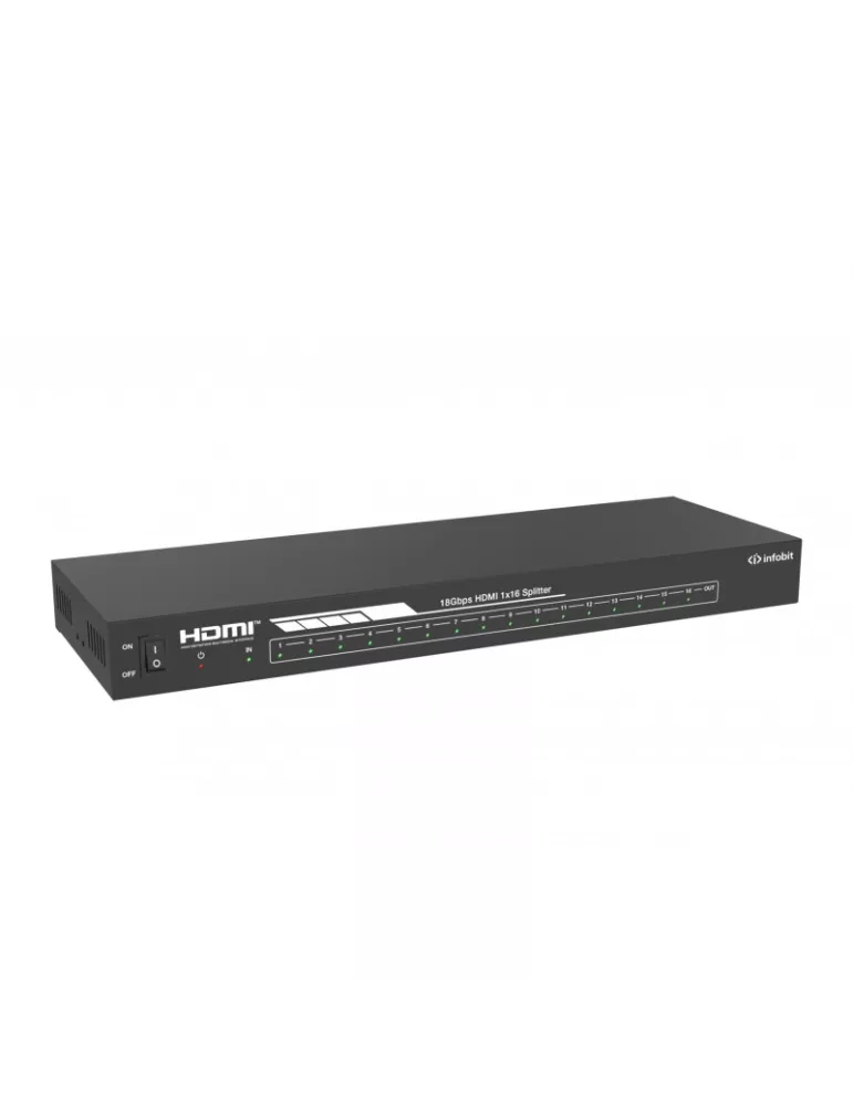 INFOBIT ISWITCH1016 Splitter 1x16 HDMI 4K60 Infobit - iSwitch 1016