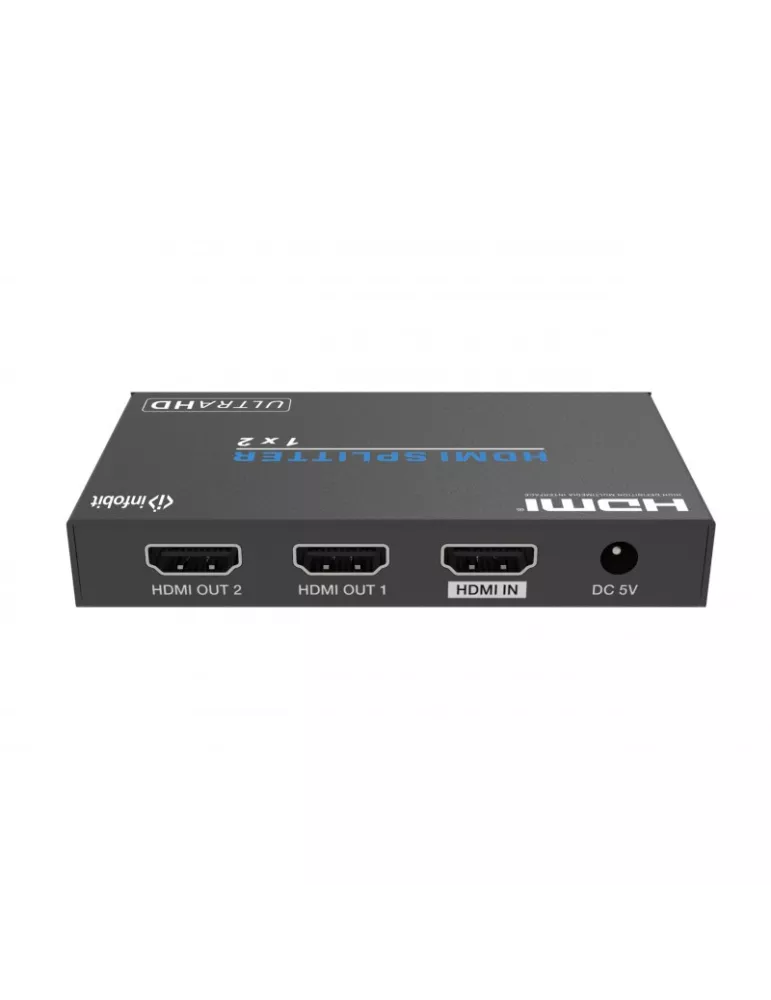 INFOBIT ISWITCH102 Splitter 1x2 HDMI 4K60 Infobit - iSwitch 102