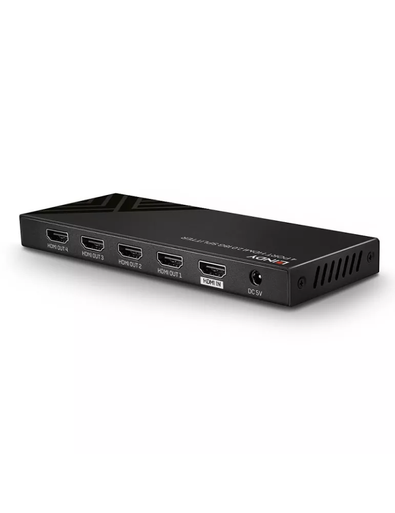 LINDY 38236 HDMI-Splitter 18G 4 Ports LINDY LIN38236 | MusicGoodDeal