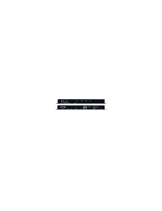 4THEWALL PSW0401EHDBO Switcher HDBT (HDMI VGA USB-C DP) In vers HDBT Out  SC-PSW0401E-HDBO