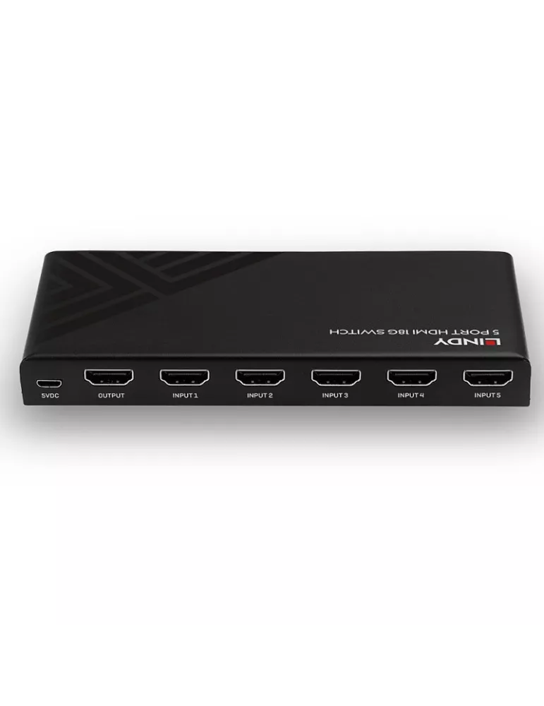 LINDY 38233 Conmutador Lindy HDMI 5 puertos 18G LINDY LIN38233 | MusicGoodDeal