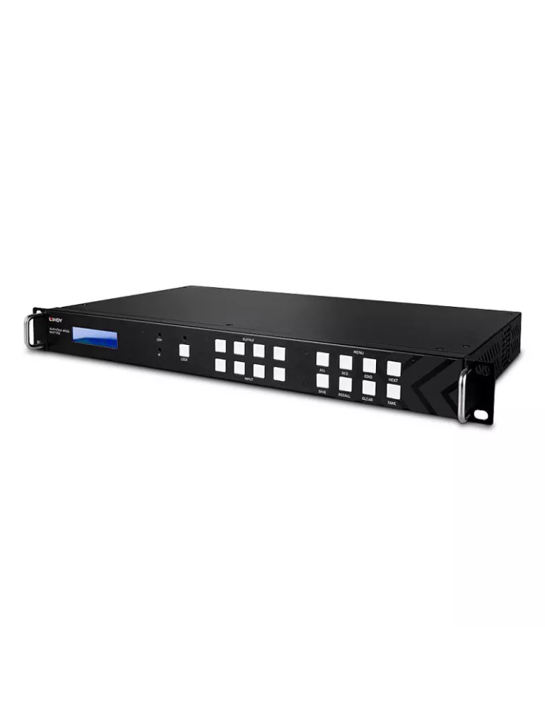 LINDY 38238 Lindy Matrix 4x4 HDMI 4K60 mit Video Wall Scaling LINDY LIN38238 | MusicGoodDeal