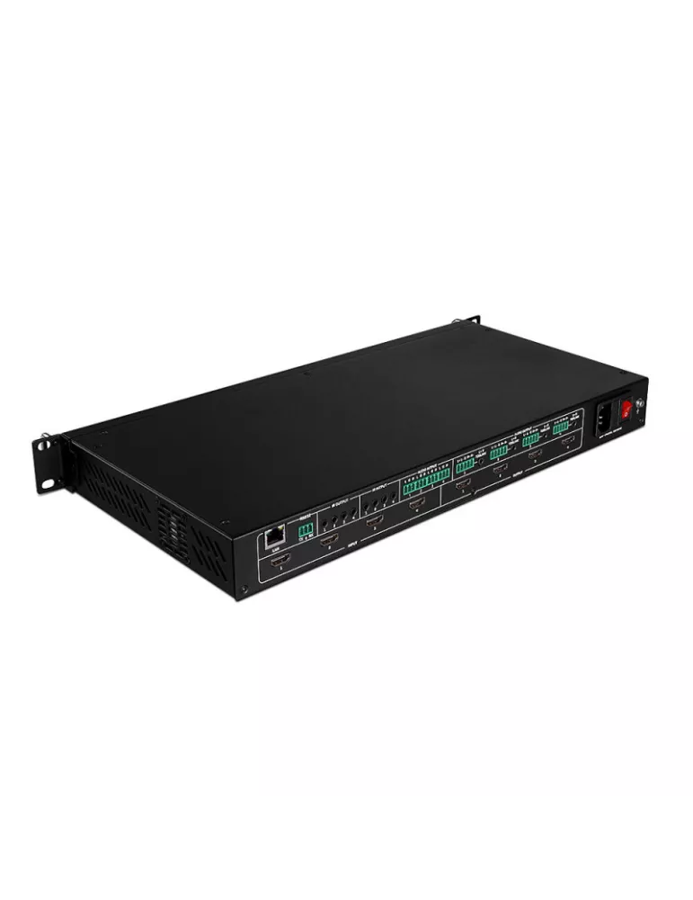 LINDY 38238 Lindy  Matrice 4x4 HDMI 4K60 avec Video Wall Scaling