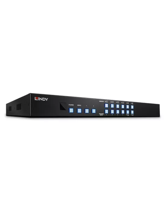 LINDY 38130  4-port HDMI scaler processor with PiP LINDY LIN38130 | MusicGoodDeal