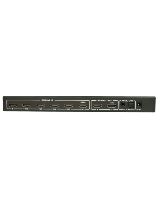 LINDY 38148  Matrix HDMI 2.0 6x2 switch with PiP | MusicGoodDeal