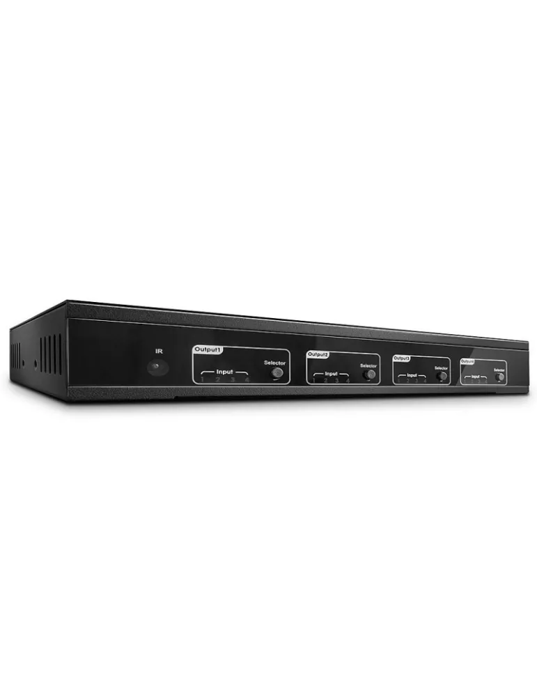 LINDY 38247  Conmutador Matrix Pro 4x4 HDMI 2.0 18G LINDY LIN38247 | MusicGoodDeal