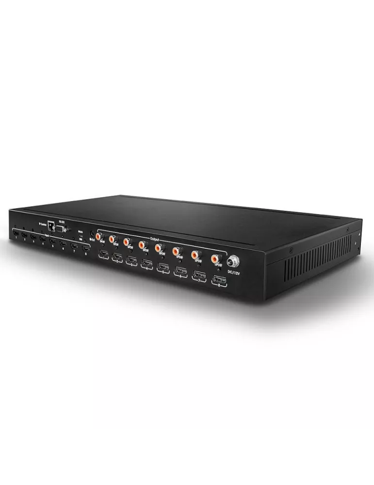 LINDY 38248  Matriz de conmutación Pro 8x8 HDMI 2.0 18G LINDY LIN38248 | MusicGoodDeal