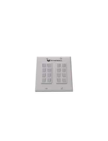 4THEWALL BTN16E Platine de contrôle murale 16x boutons Connection Ethernet local / POE 2x Rel