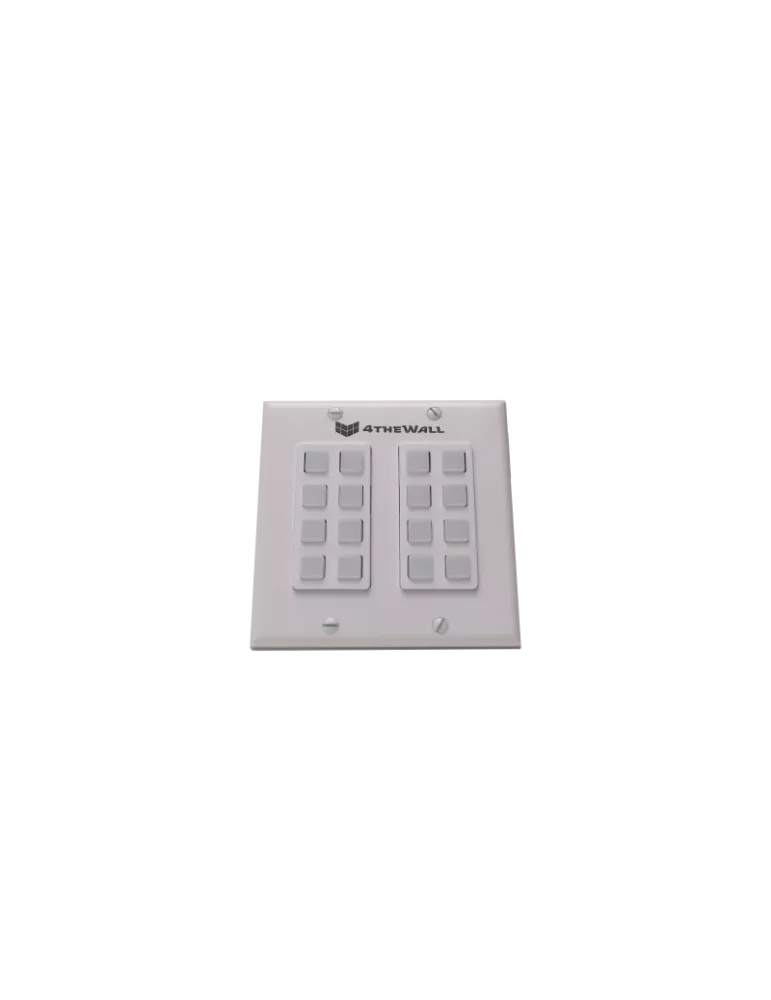 4THEWALL BTN16E 16-button wall control panel Local Ethernet connection   POE 2x Rel 4THEWALL 4THBTN16E | MusicGoodDeal