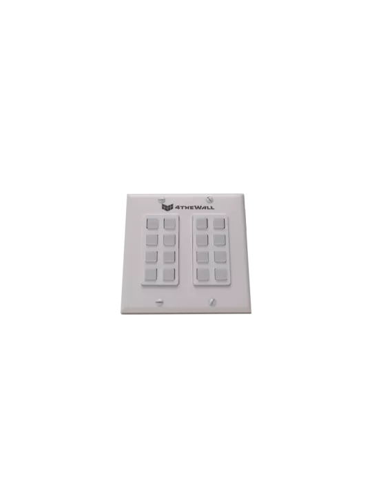 4THEWALL BTN16E 16-button wall control panel Local Ethernet connection   POE 2x Rel 4THEWALL 4THBTN16E | MusicGoodDeal
