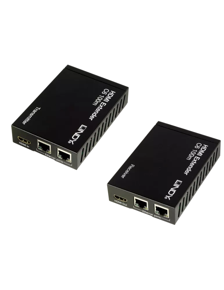 LINDY 38119  Kit extensor C6 HDBaseT HDMI   IR 100m LINDY LIN38119 | MusicGoodDeal