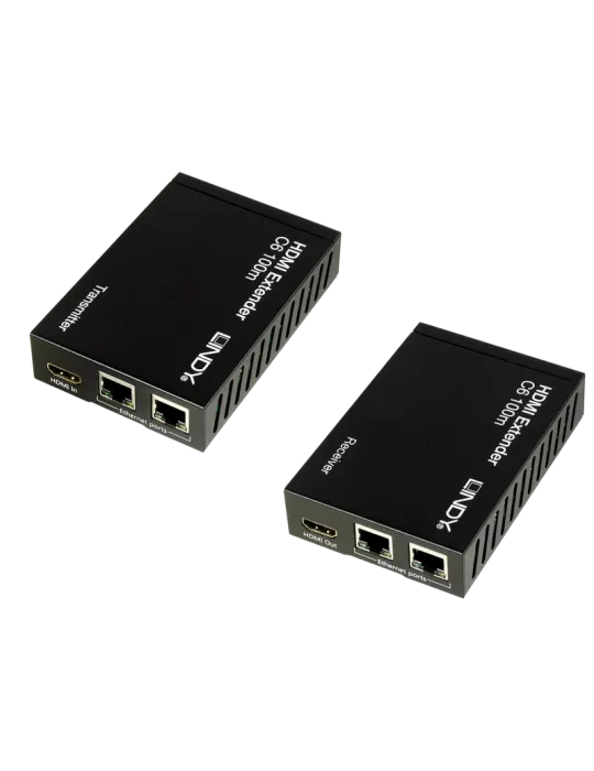 LINDY 38119 : Kit extender C6 HDBaseT HDMI & IR 100m