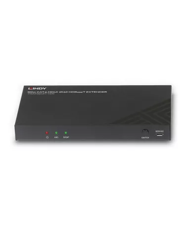 LINDY 38341 Transmisor Lindy HDBaseT Cat.6 HDMI 4K60 Audio IR   RS-232 100m LINDY LIN38341 | MusicGoodDeal 2