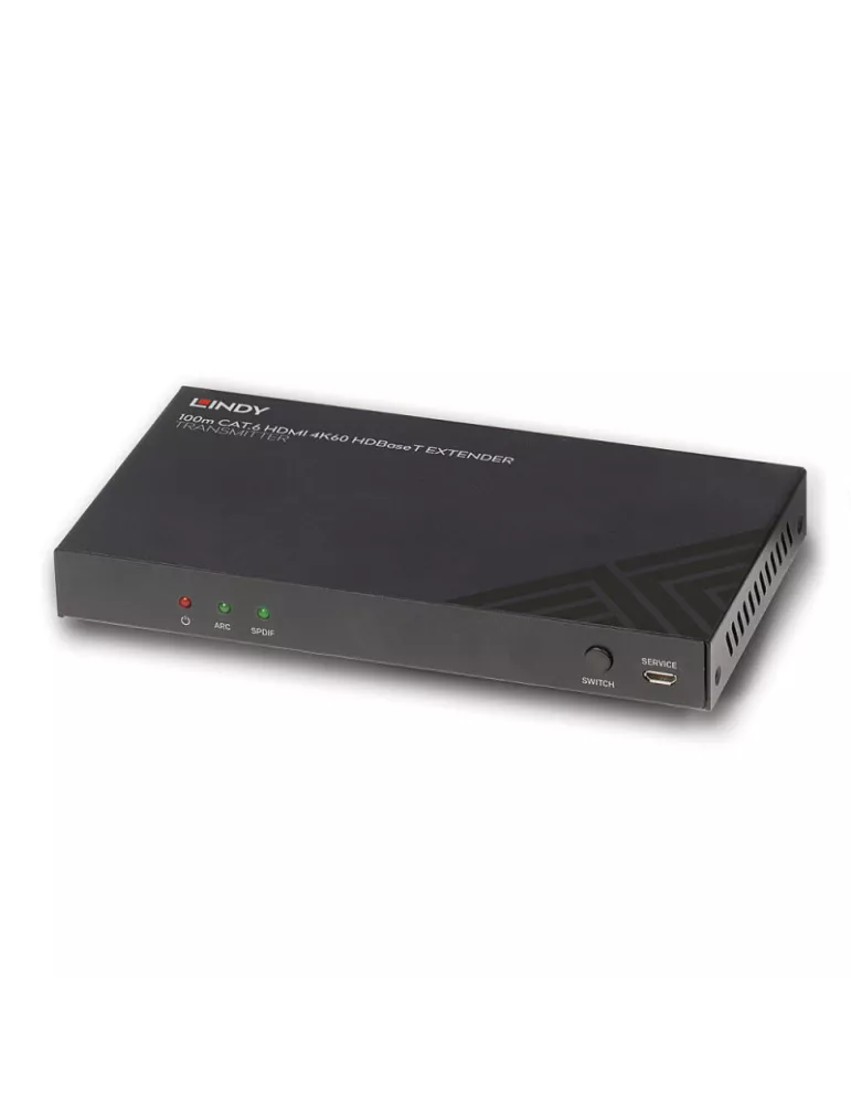 LINDY 38341 Lindy  Emetteur HDBaseT Cat.6 HDMI 4K60 Audio IR & RS-232 100m