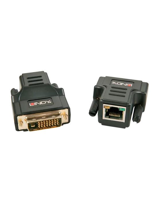 LINDY 32599 : Kit extender DVI-D Single Link Cat.6A 30m