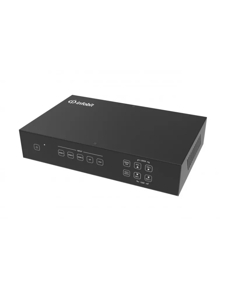 INFOBIT iSWITCH501H Präsentations-Switch - iSwitch 501H 4K60 5x1 HDMI   HDBT Ausgänge INFOBIT INFiSWITCH501H | MusicGoodDeal